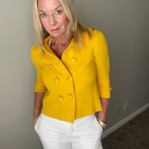 JCrew Yellow Blazer-xs